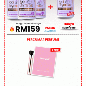 [8507] PAKEJ 3 PERCUMA 1 + FREEGIFT 1