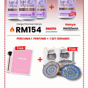 [8521] KOPI SEYRAMAS 4 + CERAMIC 1 + MINI PERF 1
